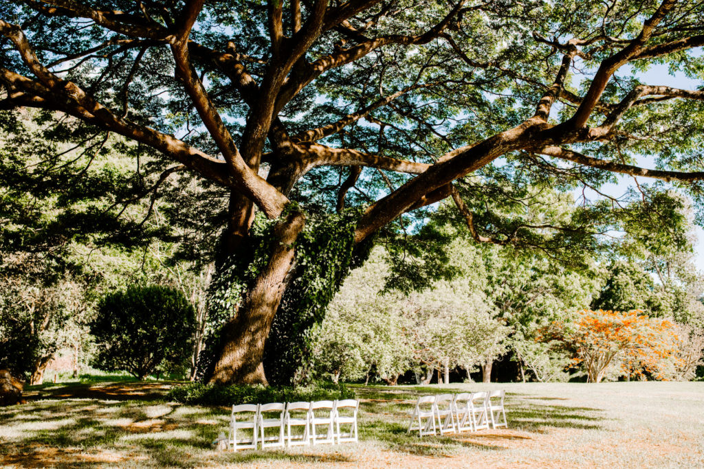 Ceremony location at Hawaii Destination Wedding