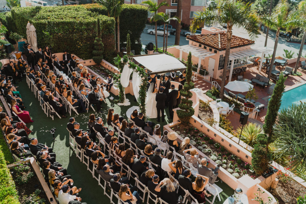 La Valencia Hotel Wedding